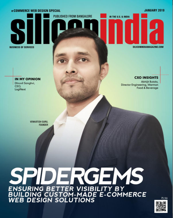 Our Founder featured in the cover page of Silicon India Magazine