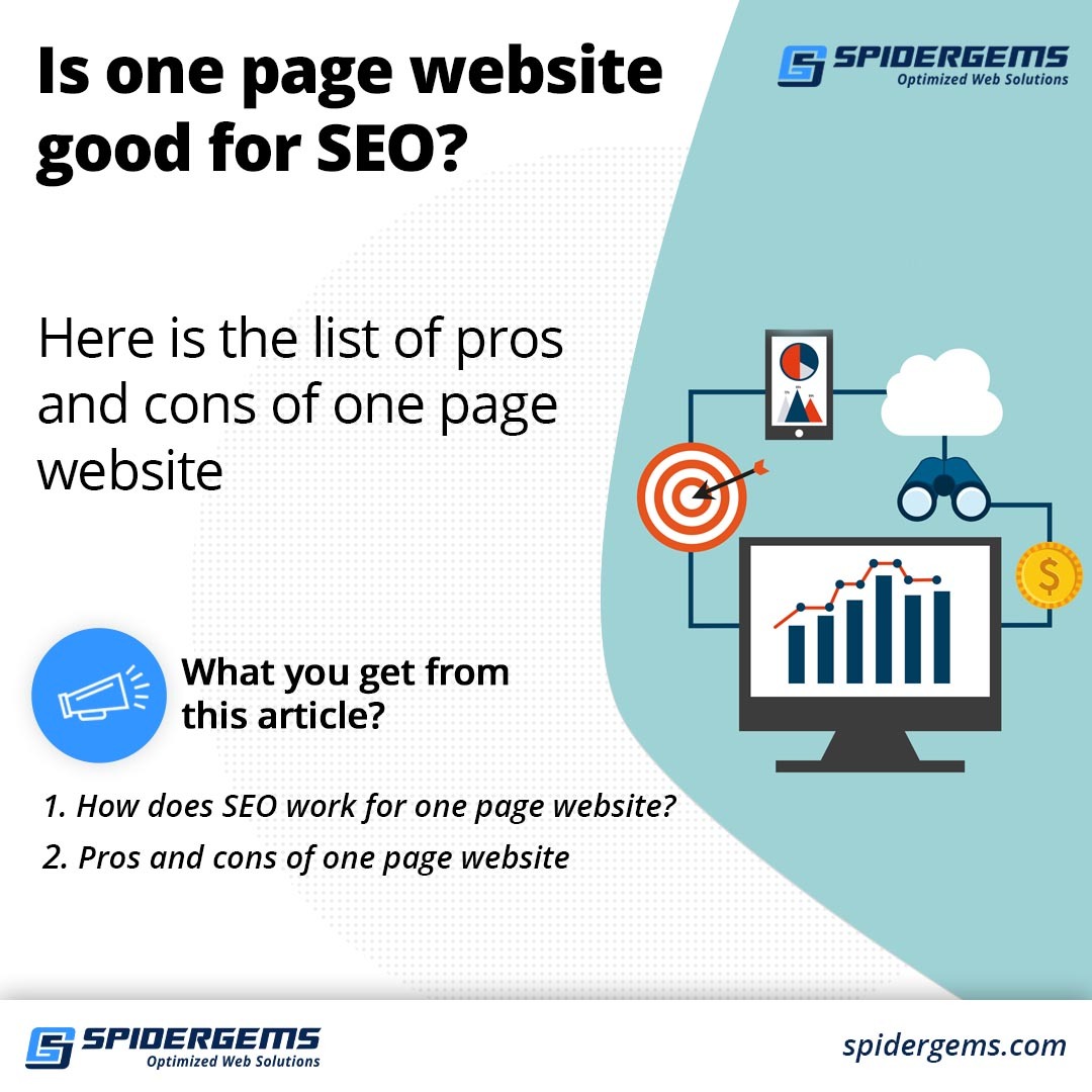 Seo for one page website